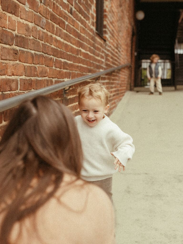 Fun family photos downtown Atlanta.