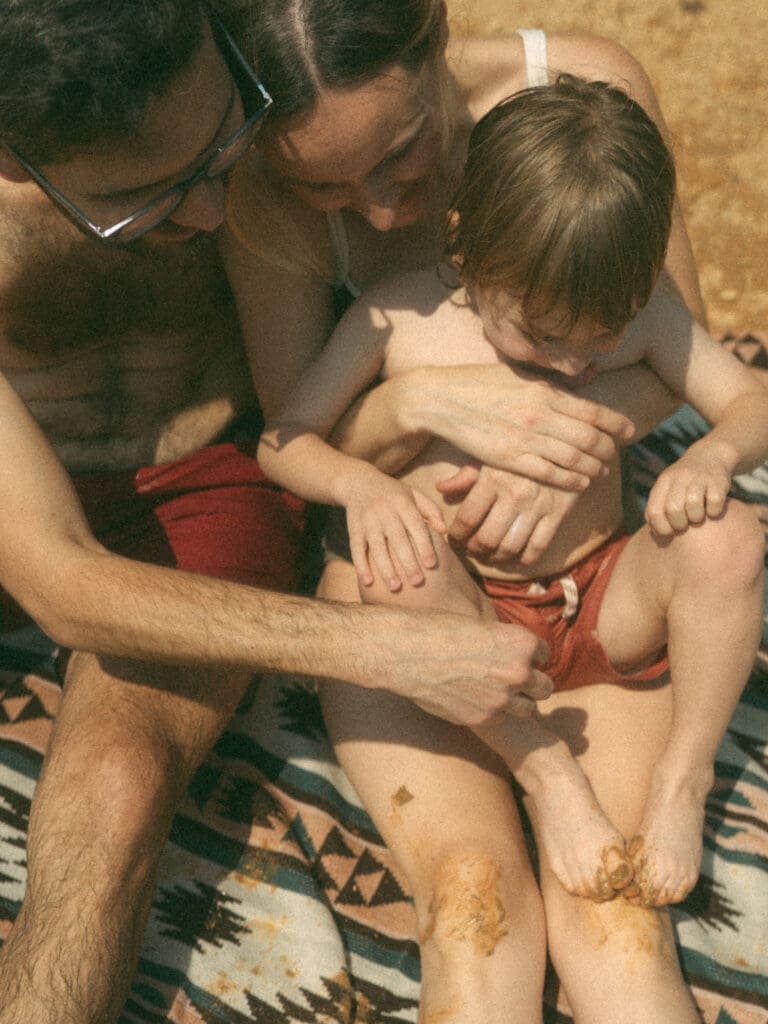 family lifestyle photography session at lake allatoona, a day playing at the lake